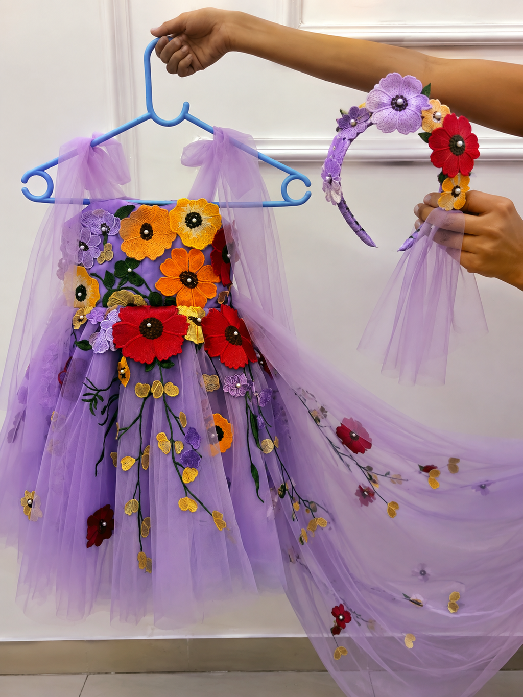 AVYA ARYAL – Custom Mother & Daughter Dress